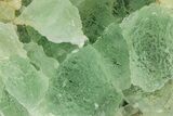 Stepped, Green Fluorite Crystal Cluster - Fluorescent #94377-1
